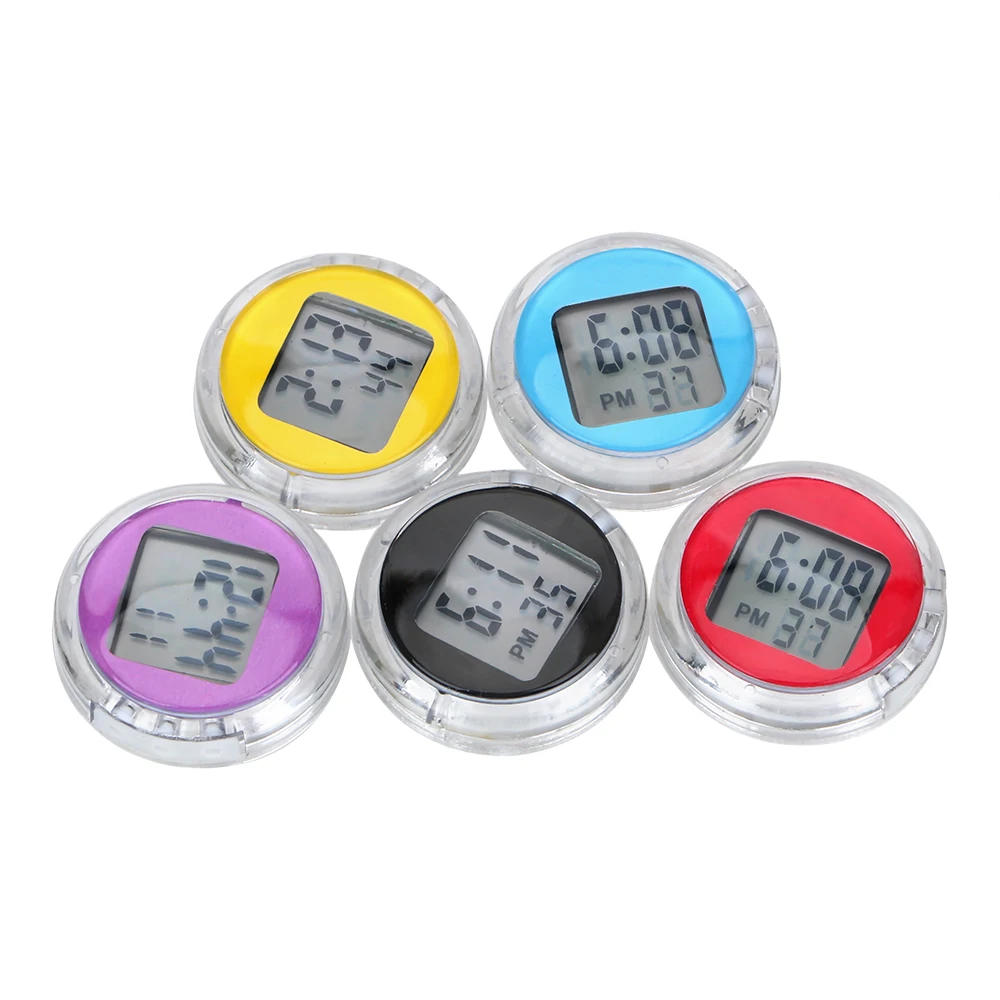 

Car Clock Electronic Watch High Precision Digital Display Simple Handling Car Decoration Mini Auto Electronic Clock Ornaments