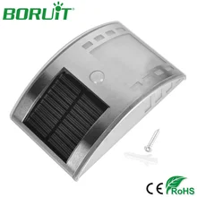 BORUiT 6500K белый PIR датчик движения настенный светильник водонепроницаемый открытый светодиодный садовый светильник на солнечных батареях ярд настенный на солнечной энергии ночник