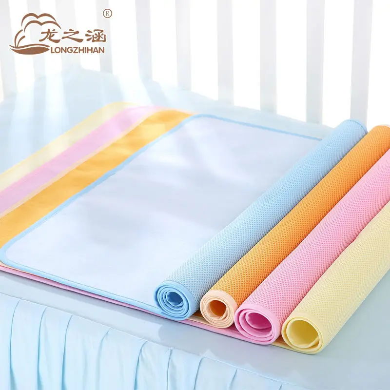 thumbnail interactive-video image 1 of Pee Pads Baby Bed Pads For Incontinence Washable Changing Pad Baby 1 of 9