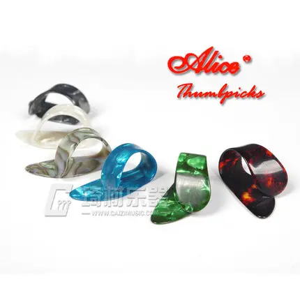 Гитара Alice Finger Thumb Pick s Plectrum Celluloid Guitar медиатор|guitar thumb|guitar thumb pickspicks plectrums |