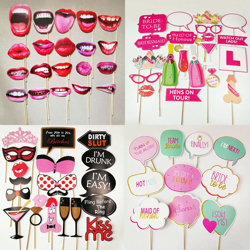 Fun Novelty Joke Selfie Prop Glasses Hen Party Bachelorrette Bridal Bride To Be