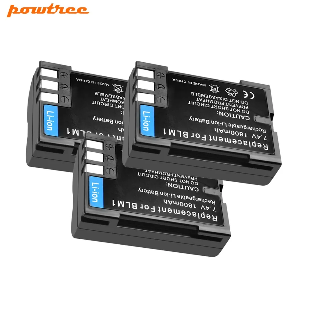 

3Packs 7.2V 1800mAh Li-ion Camera Battery For OLYMPUS BLM1 BLM-1 BLM 1 E-3 E-500 E-30 E-510 E-330 E-520 C-8080 L15