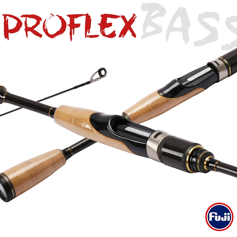 TSURINOYA 3 х секционный Спиннинг для рыбалки Удочка PROFLEX 1.91ul быстрое спиннинговое