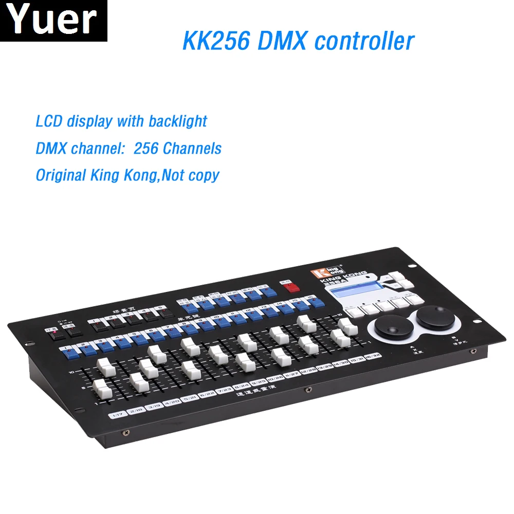 

DJ equipment Stage light controller Original king kong 256 DMX controller LCD display for Computer moving head lights disco