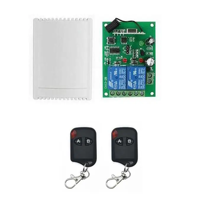 Заводской Универсальный DC 12V 24V 2 CH 2CH RF Wireless переключатель системы дистанционного