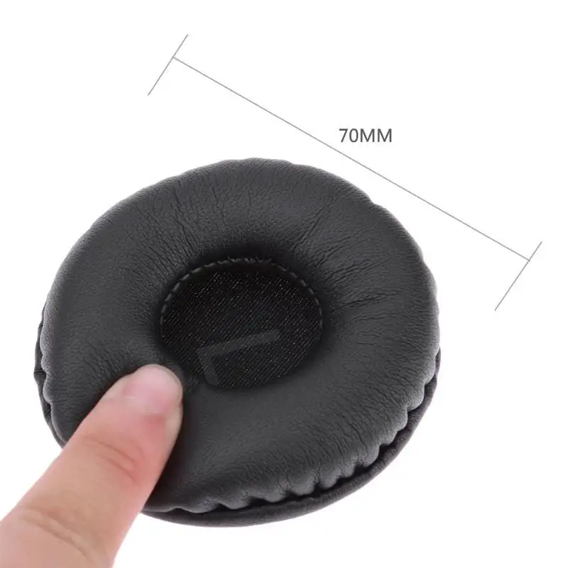2 шт. сменная подушка для наушников Sony MDR V150 V250 V300 V100 V200 V400 DR BT101 ZX100 ZX300 наушники 70 мм