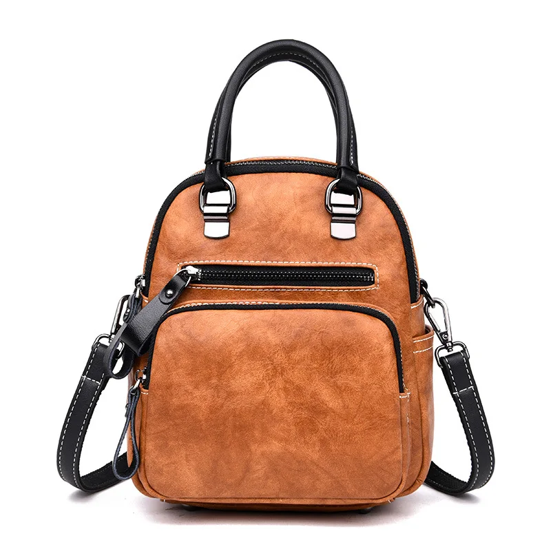 

2019 Brand New Laptop Backpack Women Leather Luxury Backpack Women Fashion Backpack Satchel School Bag mochila Purse Girls C970