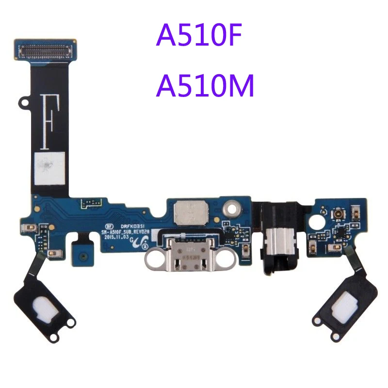 

Factory low For Samsung Galaxy A5 (2016) A510M A510F USB Charging Dock Charger Charge Connector Flex Cable Mic Microphone Board