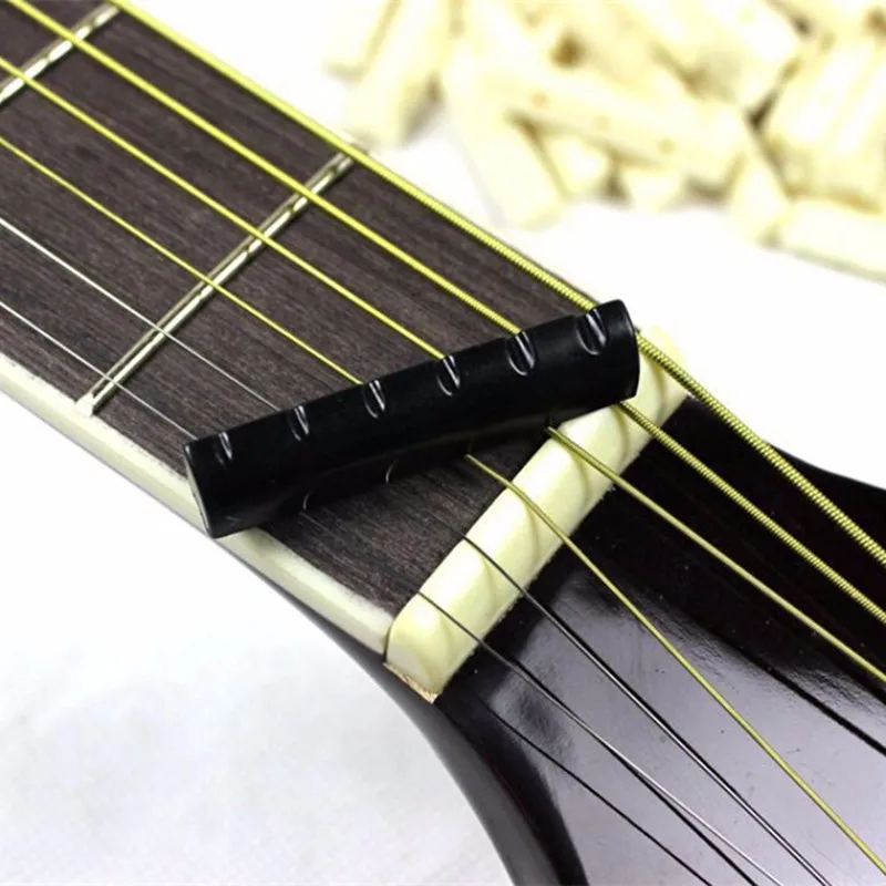 Acoustic /& Classical Guitar Parts Brass Set Of String Saddle Nut And Bridge