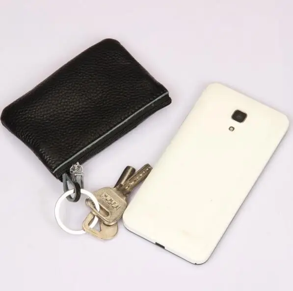 New Arrival Casual Key Wallets Fashion Genuine Leather Coin Pouch Women Housekeeper Key Holders Cases