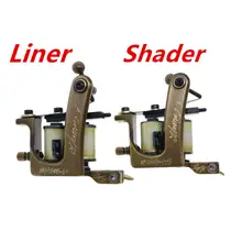 Redscropion Медь ручной работы катушки татуировки машины татуировки Пистолеты для вкладышей и шейдеров