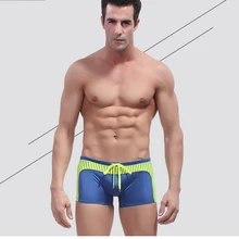 Высококачественные мужские купальники сексуальный соблазн купальный костюм Мужская дышащая удобная мужская купальники стволы Летний пляж купальник