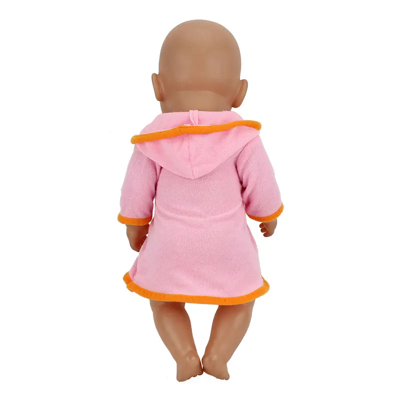 Халат подходит для 43 см Baby Doll 17 дюймов Reborn Детская одежда