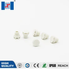 100 шт./пакет белый M6* 0,75 нейлон Водонепроницаемый клапан сброса давления воздуха из проницаемой ткани Пластик винт вентиляционная пробка для светодиодный освещения