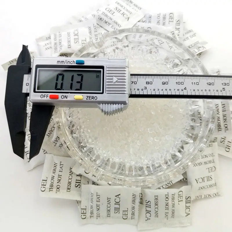 1g 100 Packets Non-Toxic Silica Gel Desiccant Moisture Absorber Dehumidifier Silica Gel Packets for Kitchen Room Living Room Bag (7)