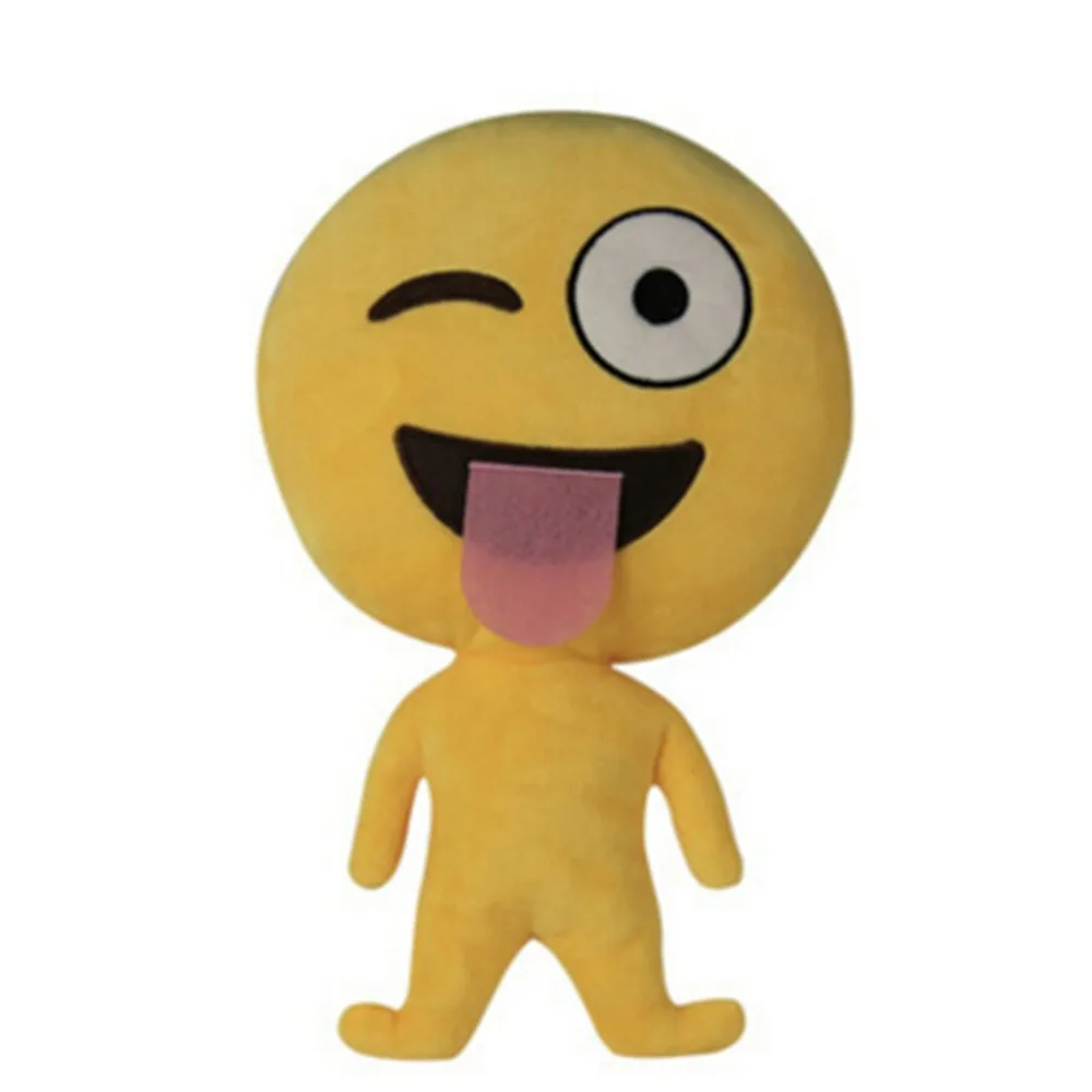 emoji plush doll
