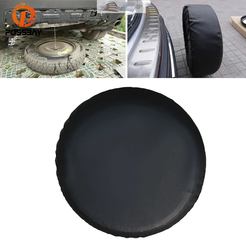 POSSBAY Tire Cover Case 14 Inch/15 Inch/16 Inch/17 Inch