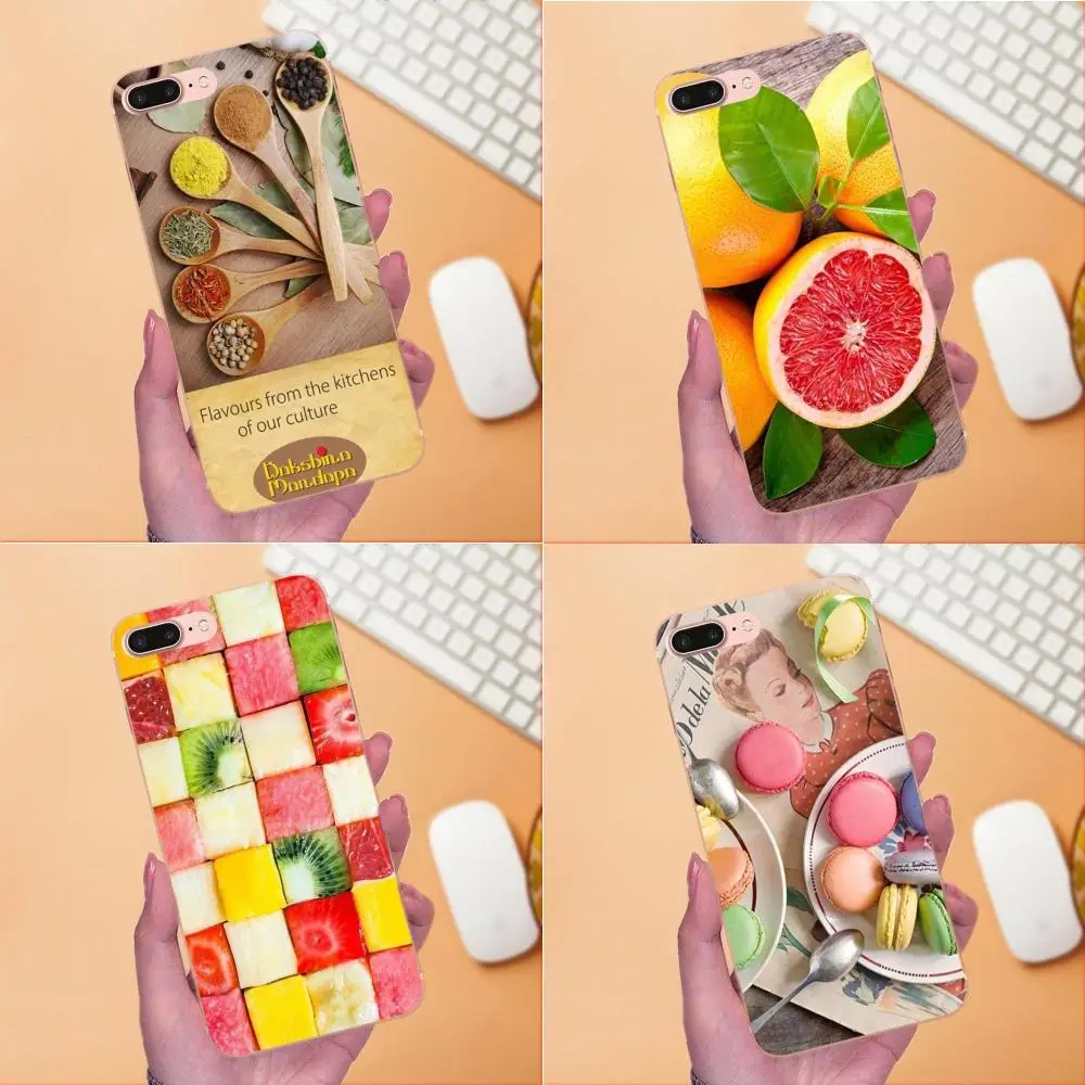 Color Spices On Wooden Spoon For Xiaomi Redmi Note 2 3 3S 4 4A 4X 5 5A 6 6A Pro Plus Soft TPU Protective Cover Case | Мобильные