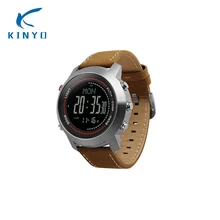 Популярные Роскошные smart watch компас над уровнем моря Температура Смарт наручные часы давления водонепроницаемые спортивные часы Подарки для молодых взрослых