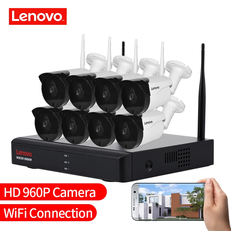 LENOVO система видеонаблюдения CCTV 960P HDMI AHD DVR 8 шт 1 3 МП уличная инфракрасная камера 1280