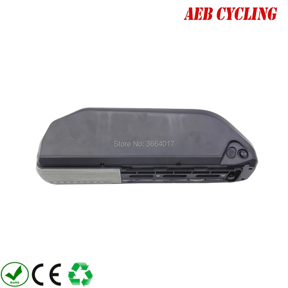 

Free shipping and taxes to EU US Lithium ebike battery 48V 12.5Ah shark down tube battery pack for mountain bike with charger