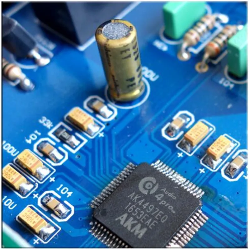 AK4497AK4118AEQ AK4497EQ decoder board diy kit supports DSD coaxial optical 192K 24BIT USB 384K 32BIT input Withou Daughter card