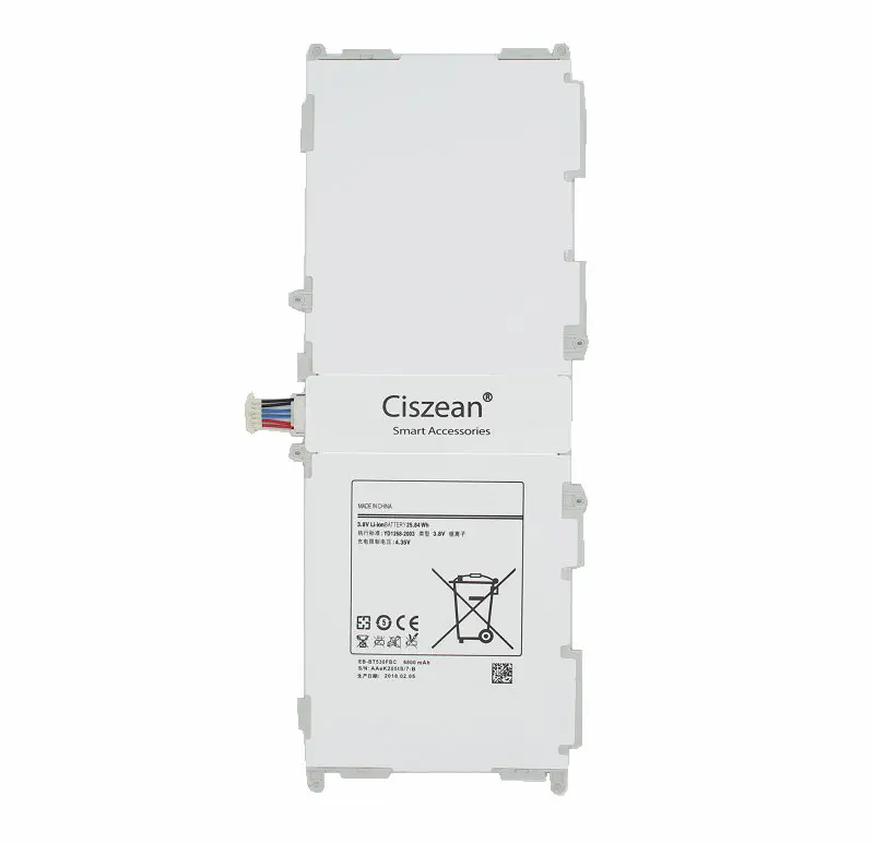 1x6800 мА/ч EB-BT530FBC/EB-BT530FBE запасная батарея для Samsung Galaxy Tab 4 10 1 &quotT530 T531 T535 SM-T530NU |
