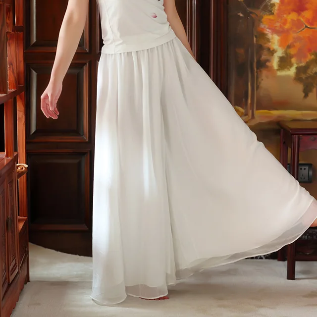 US $31.00 Summer New Literary Meditation Yoga Pants Wide Leg Pants Casual Pants Female Trousers Female