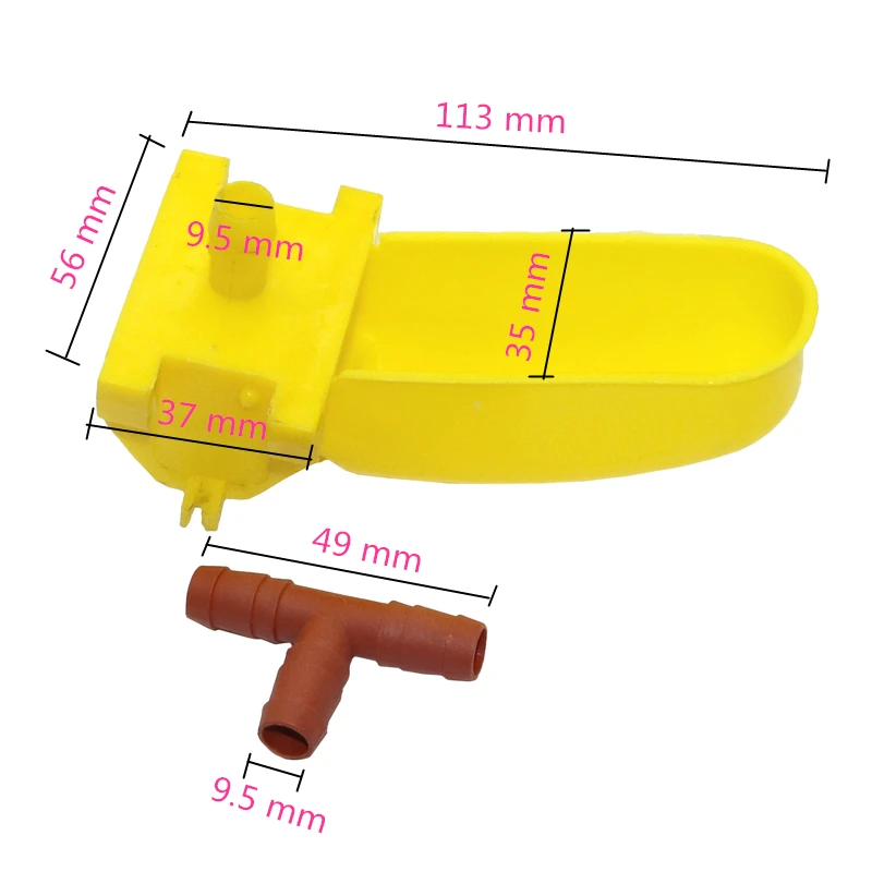 Automatic Bird Coop Feed Poultry Canary Parrot Starling Chicken Fowl Drinker Water Drinking Cups Goods For Pets 20 Pcs