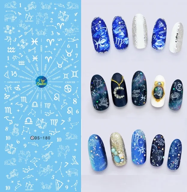 Buy Rocooart DS163 Water Transfer Nails Art Sticker