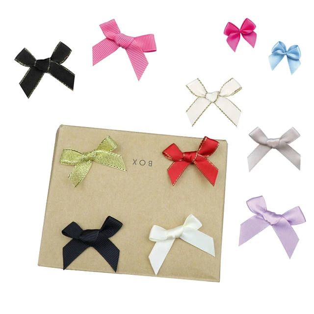 100PCS/Lot Ribbons and Bows for Needlework Decorative Fabric