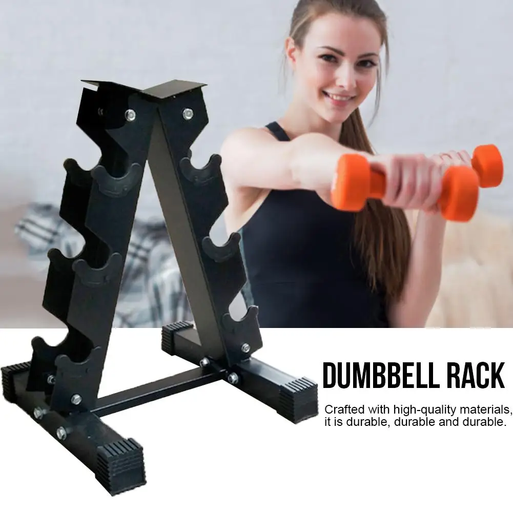 

Weight Lifting Dumbbell Rack Stand Weight Support Dumbbell Floor Bracket Home Exercise Equipment Storage Rack for Fitness