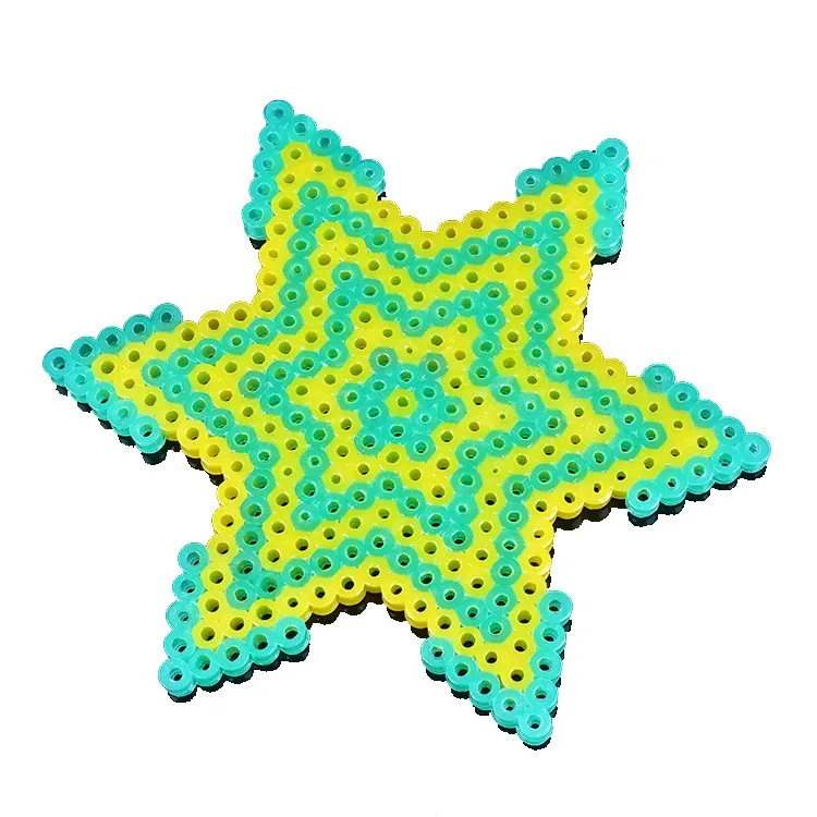 5 мм Хама бусины шаблон с цветной бумагой пластик трафарет головоломки Perler головоломки бусины Diy Прозрачная форма головоломки Pegboard