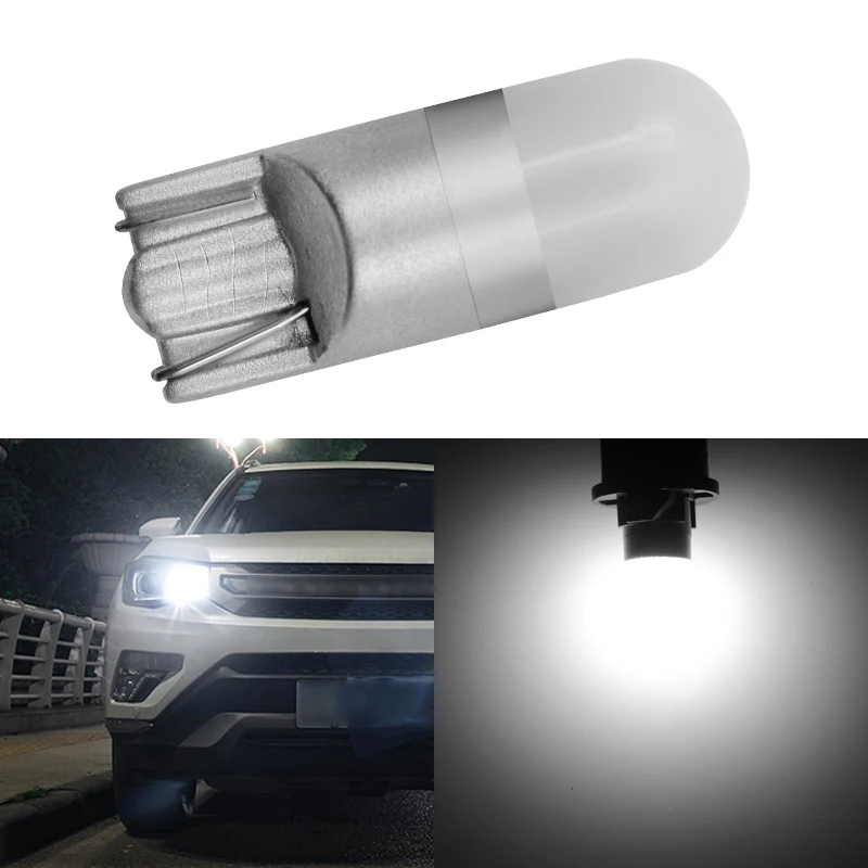 1x6000K белый автомобильный светильник T10 W5W Led Wedge Bulb 3030 1SMD авто Купол Чтение