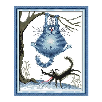 

Joy Sunday Should lost weight earlier DMC14CT11CT cottonfabric Chinese crossstitch kit deco painting gift art factory wholesale