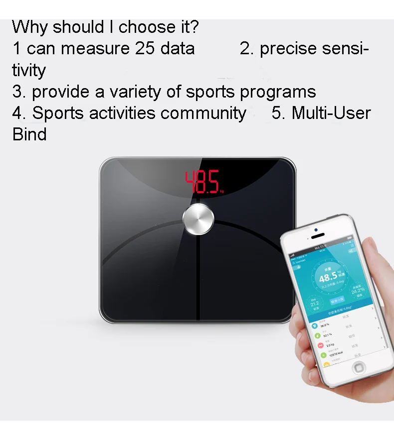 Новейшие 25 данных о теле бытовые умные весы Электронные напольные весы для измерения веса жира тела цифровой Terazi баланс тела