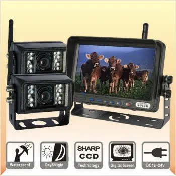 7 Inch Wireless Farm CCTV Security Rear View Back Up Camera System | Автомобили и мотоциклы