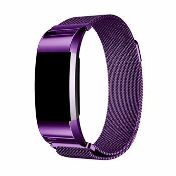 

CRESTED Milanese Loop strap for Fitbit Charge 2 band replacement wristband Link Bracelet Stainless Steel Band for fitbit charge2