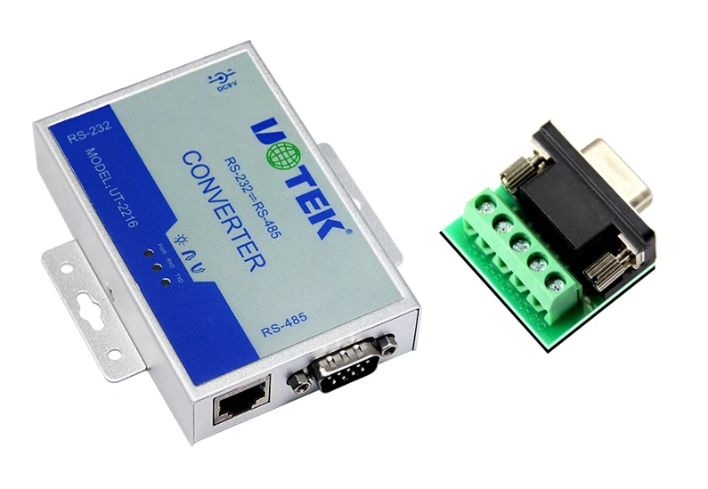 

UT-2216 RS-232/RS-485 Interface Converter 600W Surge Lightning protection RS232 to RS485 Active converter 1.2KM