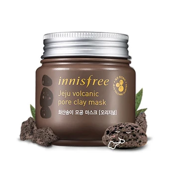 

Korea Cosmetic Jeju Volcanic Pore Clay Mask 100ml Face Mask Skin Care Acne Blemish Treatment Shrink Pores Facial Mask