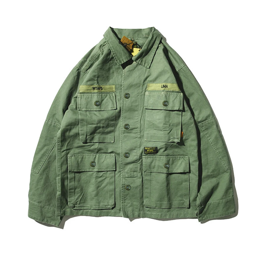 

Bomber Army Green Jacket Men Casual Military Goth Coat Men Streetwear Japanese Triumph Russia Male Fashion Summer Jacket Men New