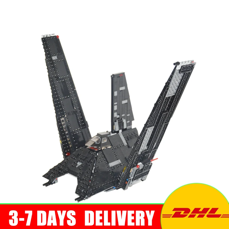 

DHL LEPIN 05049 863Pcs UCS Krennic's Imperial Shuttle Model Building Kit Set Blocks Bricks Toy Clone 75156 Gift