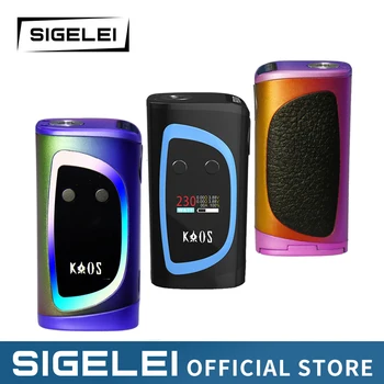 

Newest Design High Power Pape 10W-230W E Electronic Cigarette Sigelei Kaos Spectrum with Colorful LED