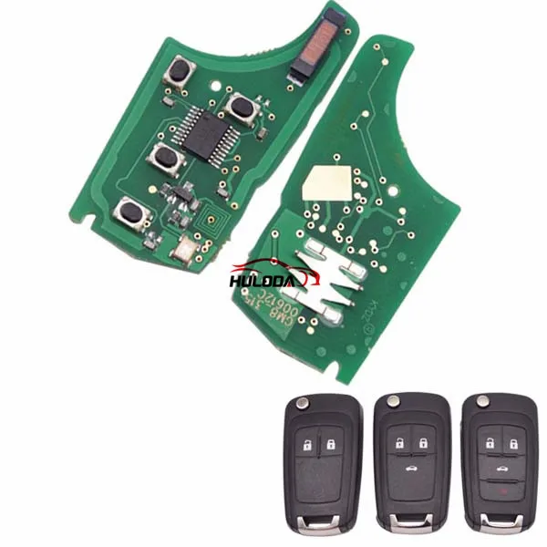 

For Chevrolet unkeyless remote key with 315MHZ with 7941 chip used for 2;3;3+1button key, please choose which key shell in your