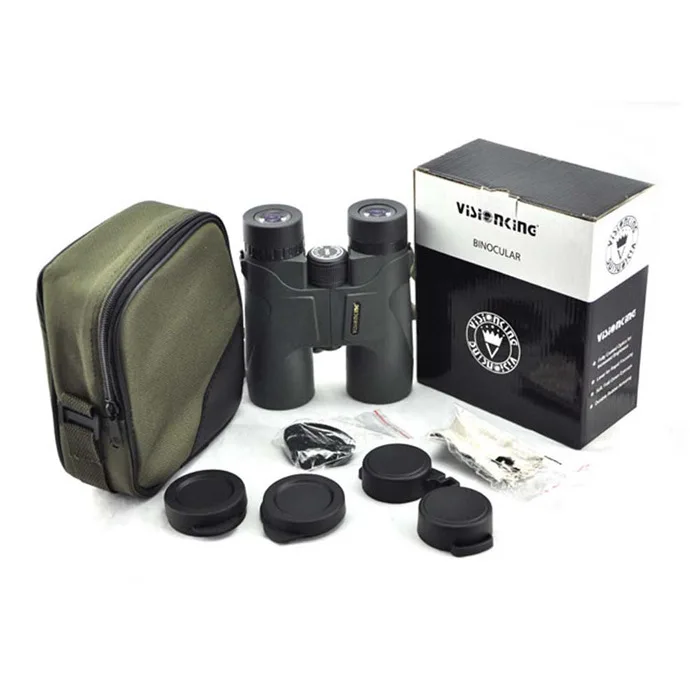 Visionking 10x42 профессиональные Бинокулярные полевые очки BAK4 охотничий телескоп