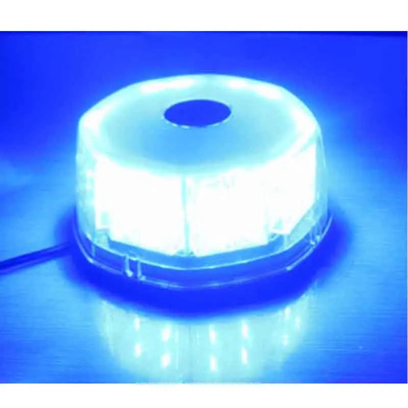 

32LED 32W High Power Magnetic Roof Flashing Emergency Police Caution Warning Strobe Light for Car Truck Vehicle (Blue)