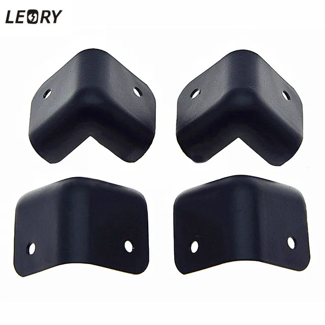 LEORY 8pcs/lot Black Speaker Corner Wrap Corner Wrap Angles