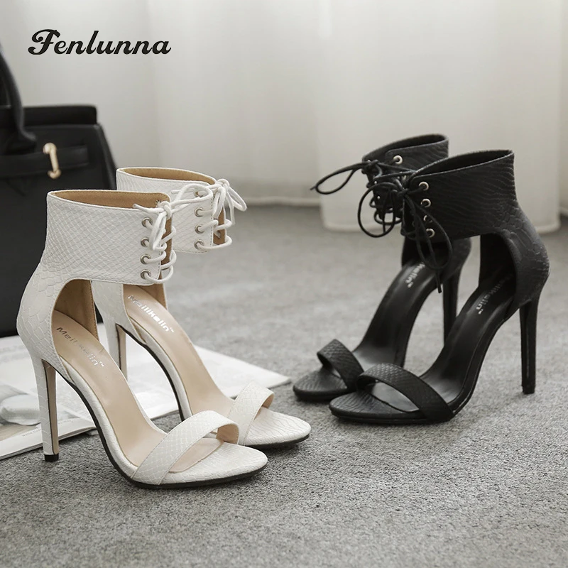 2018 Shoes Women Summer Shoes Thin Heels Fashion Dancing High Heel Sandals Sexy Stiletto Party Wedding Shoes White Black 2018 Shoes Women Summer Shoes Thin Heels Fashion Dancing High Heel Sandals Sexy Stiletto Party Wedding Shoes White Black