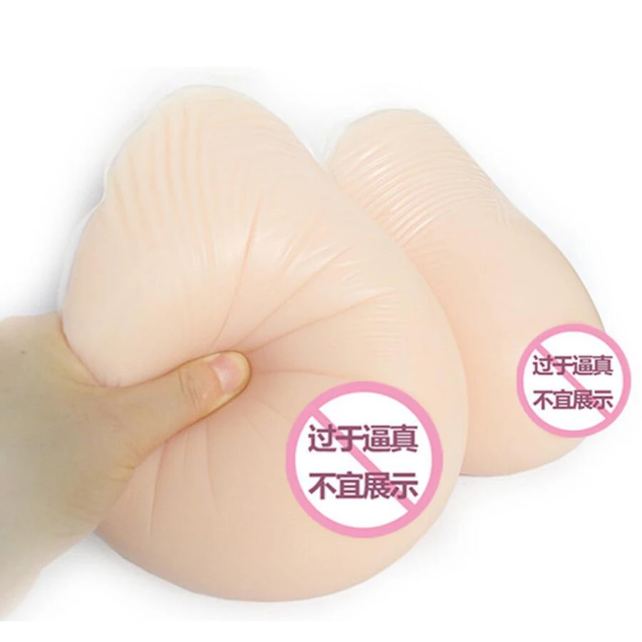 2PCS/Pair Fake Breast Fake Chest Prosthesis Bra Drop-shaped Silicone Chest Pad Medical Silicone Breast D30 2PCS/Pair Fake Breast Fake Chest Prosthesis Bra Drop-shaped Silicone Chest Pad Medical Silicone Breast D30
