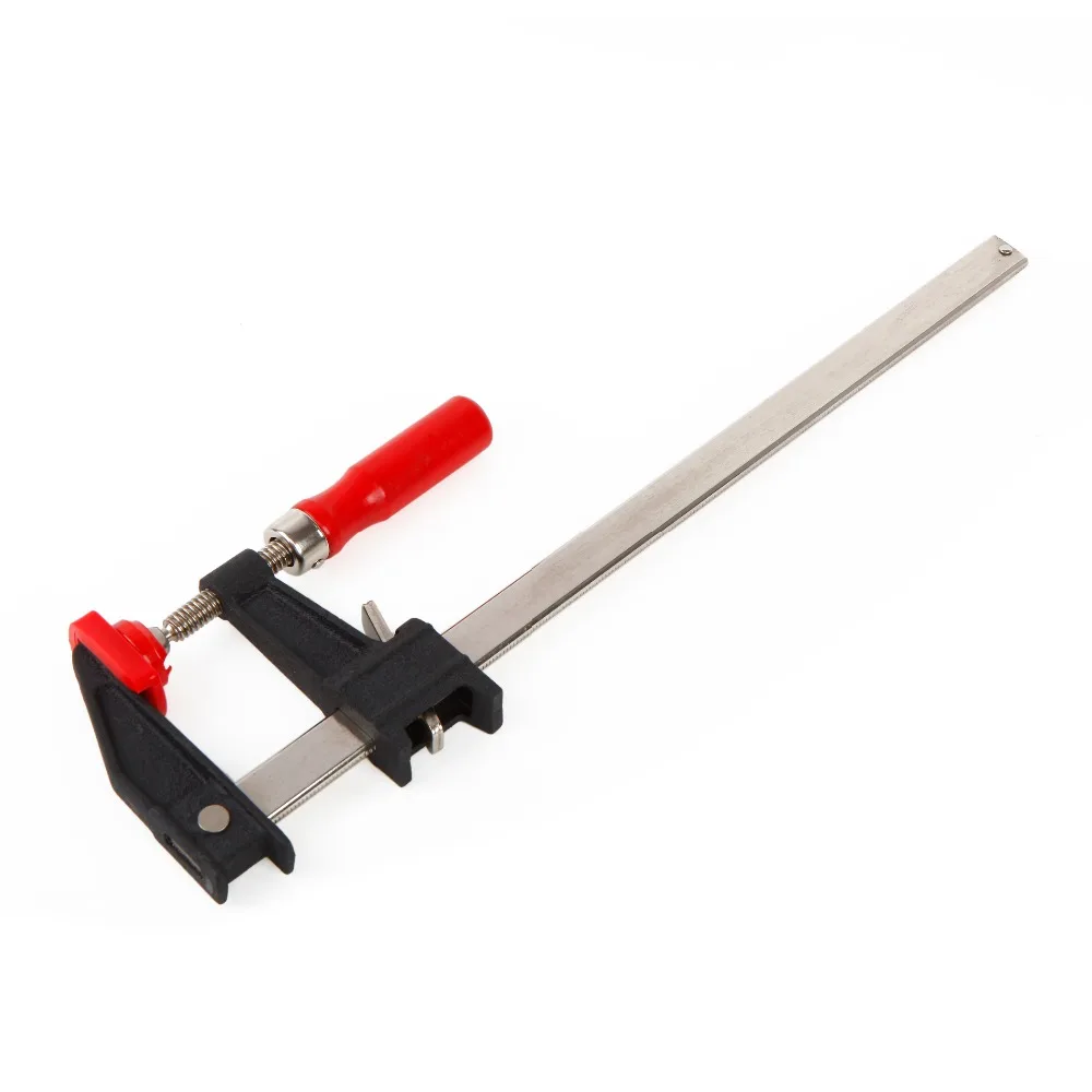 Free-Shipping-WORKPRO-12-Inch-Steel-Bar-Clamp-Pressed-Riveted-Reversible-Carpenter-Spreader